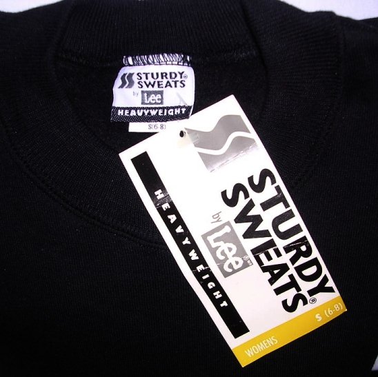90'S Lee STURDY SWEATS plain blank sweatshirt, sweatshirt, made in USA, men's XL equivalent, vintage /eaa462880