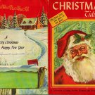 Christmas Tidings~A Collection of Songs, Stories, Pictures:Old Saint Nick The Man Of The Year PB VTG