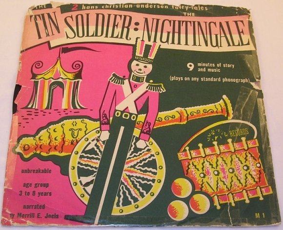 Magic Tone Record:Tin Soldier/Nightingale Hans Christian Anderson Fairy Tales 78