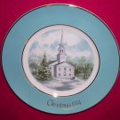 Avon Christmas Plate 1974-Country Church-9 inch Vintage NEW Free Shipping