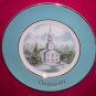 Avon Christmas Plate 1974-Country Church-9 inch Vintage NEW Free Shipping