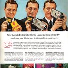 Kodak Instamatic Movie Cameras Light M6 M90 1965 National Geographic advertisement VTG Free S&H