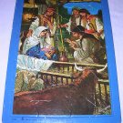 Baby Jesus Luke 2 Tray Puzzle Clive Uptton Warner Press T1789 Christmas Story Good Cond Free S&H
