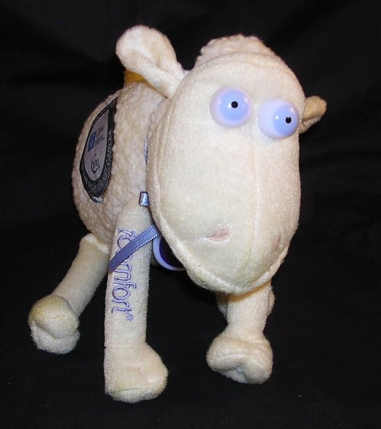serta mattress sheep stuffed animal