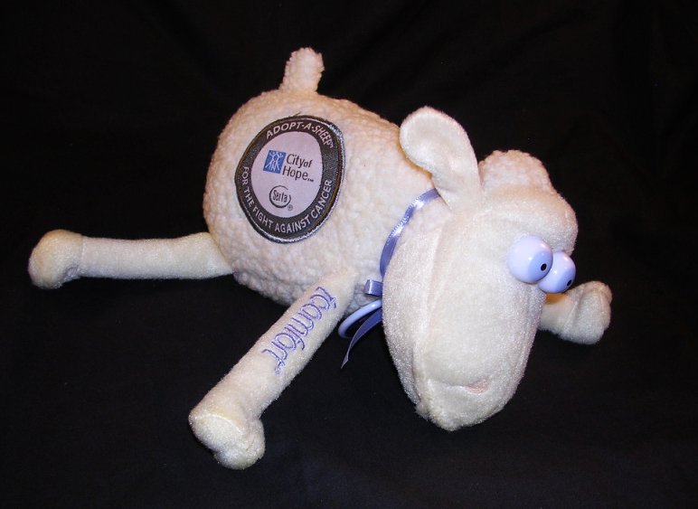 serta mattress sheep stuffed animal