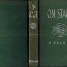 On Stage Plays For School And Community By Herman Voaden Hardback 1945 Vintage Canada