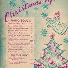 The Christmas Story Sheet Music 1939 Carol Medley By John Courtland And Clayton Sunny Vintage