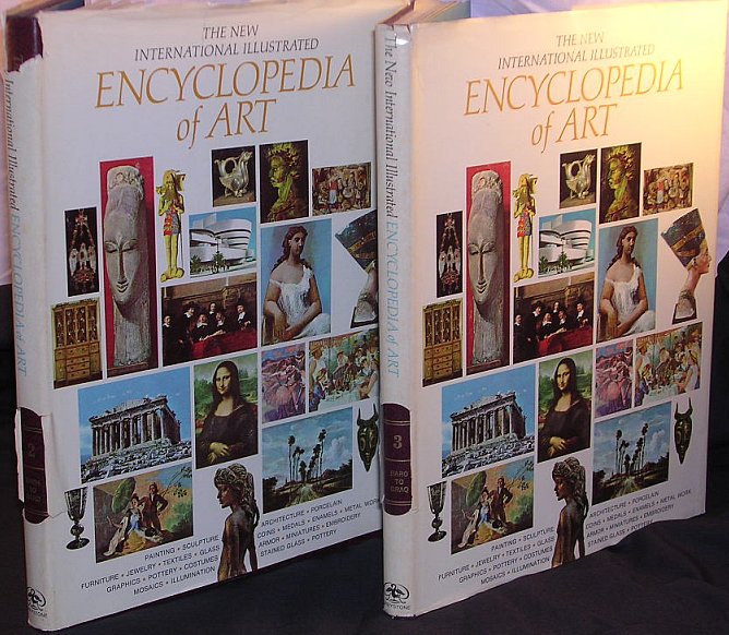 (2) The New International Illustrated Encyclopedia Of Art Hardback 1967