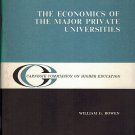 The Economics Of The Major Private Universities-Bowen-Carnegie Commission On Higher Education 1968