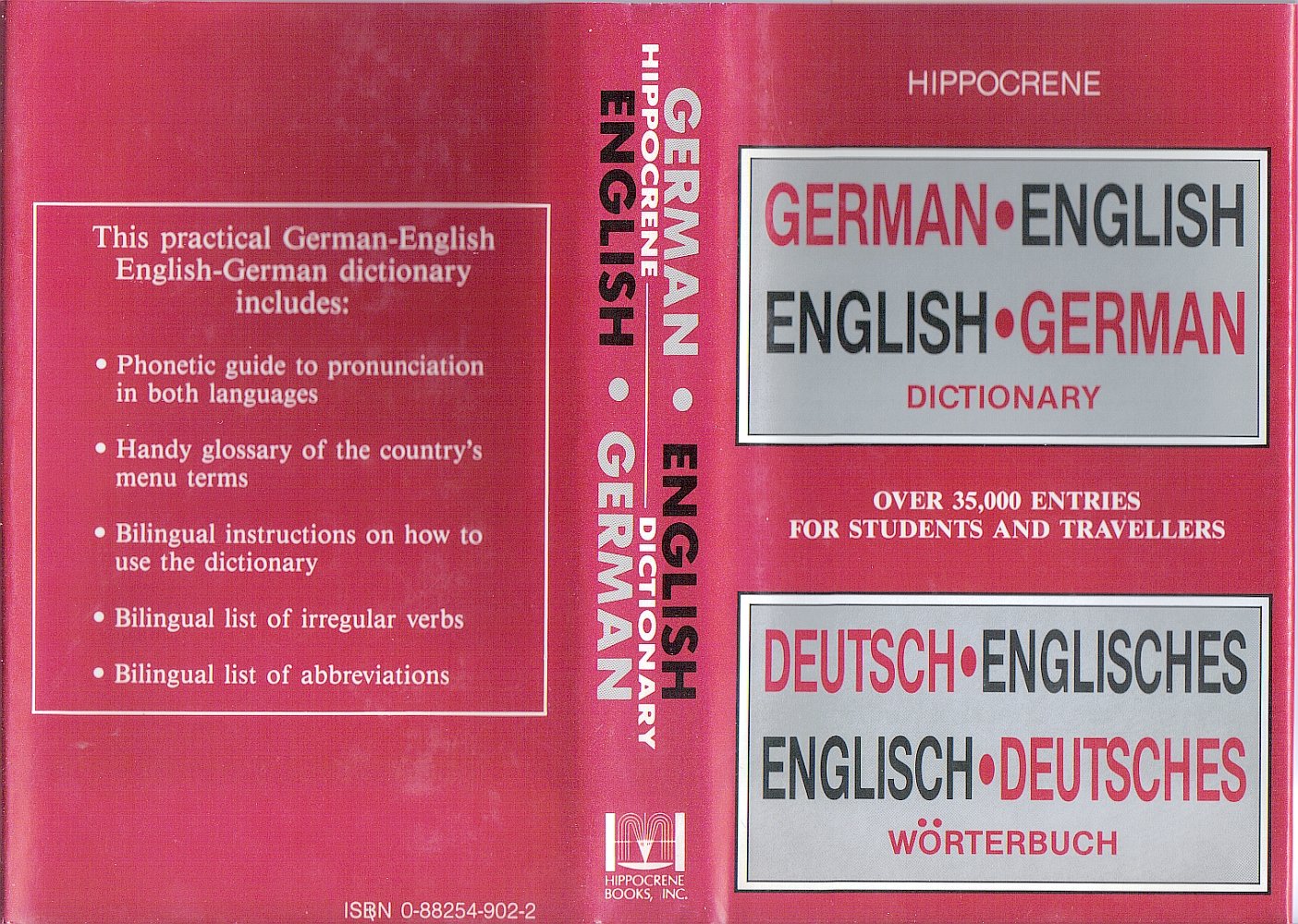 Hippocrene GermanEnglishEnglishGerman DictionaryDeutschEnglisches