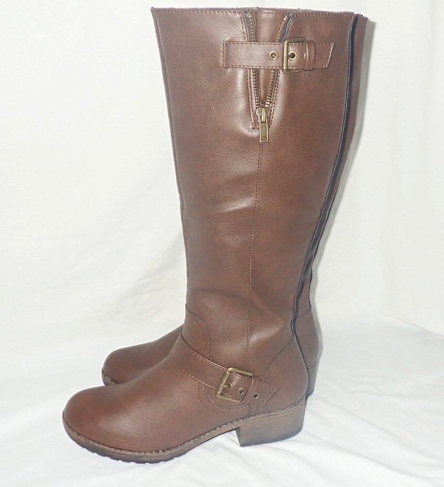 SO Lined Knee Brown Boots Women 8 Medium~Authentic American Heritage ...