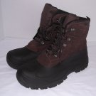 Weatherproof Winter Boots Men 13M Brown Suede/Rubber Sole~Thinsulate Insulation Rated -20°F 8”NWT