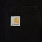 Carhartt Winter Duck Coat Men 2XL Reg Lined Black Hooded Pre-owned 14606 Made in USA Free Shipping