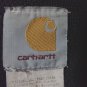 Carhartt Winter Duck Coat Men 2XL Reg Lined Black Hooded Pre-owned 14606 Made in USA Free Shipping