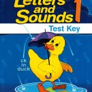 Letters And Sounds 1 Teacher Test Key Paperback 2011 A Beka Abeka EUC
