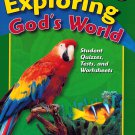 Exploring God's World Grade 3 Teacher Quiz/Test/Worksheet Key ABeka Science/Health Paperback 2013