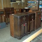 Lot of 14 Console Radios RCA G.E. Airline Silvertone Philco Majestic Motorola