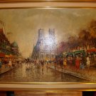 Autumn In Paris At Notre Dame Cathedral (Signed)