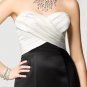 FB0013 Sweetheart A-line Floor-length Satin Bridesmaid Dress