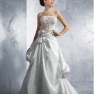 Style 2163 Custom Made Strapless A-line Wedding Gowns