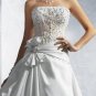 Style 2163 Custom Made Strapless A-line Wedding Gowns