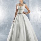 Style 2166  Sleevless Ball Gown Beaded Wedding Dresses