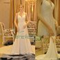 Real Sample A-line Halter Chiffon Bridal Gowns
