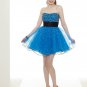 V0158 Sexy Custom Made Sweetheart Mini Beaded Black Homecoming Dresses