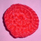 Crocheted Red Scrubbies Scrubby