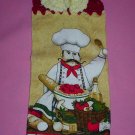 Crocheted Hanging Buttonless Dishtowel Italian