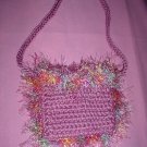 Coin Purse Rose with fur