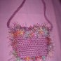 Coin Purse Rose with fur