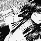 S&N'd 1K edition~(Elektra) LADY NINJA print-Steve Woron