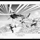 Woron's P-51 MUSTANG'S PREY~S&N'd ED. of only 30~Hurry!
