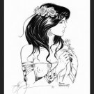 JANETTE Fantasy Gothic Art SIGNED Artist Proof by Steve Woron