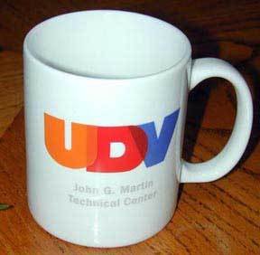 *RARE* UDV John G. Martin Technical Center mug~NEW!