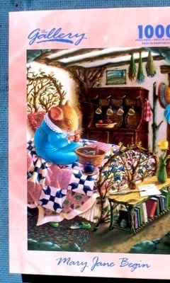 Mary Jane Begin "Dear Mom" 1000 pc. MB puzzle