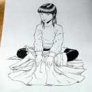 Steve Jackson Games Original RPG ART #23 Asian Girl
