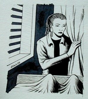Steve Jackson Games Original RPG ART #15 Hospital Girl