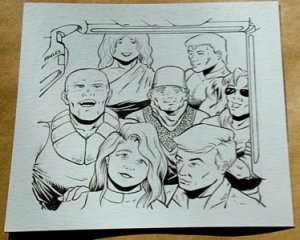 Steve Jackson Games Original ART #1 Characters