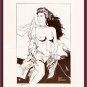 S. Woron's Topless Girl on Horseback SN'd/150~2for1 BIN