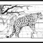 Sexy GIRL & SNOW LEOPARD CAT~Signed Fantasy ART~Woron