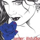 TERMINAL ROSE (VAMPI) S/N Real Blood Ed. Print~S.Woron