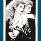 Woron's SIGNED Vampire Gold-Stamped Edition Print Vampi