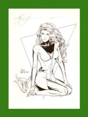 Steve Woron X-MEN PHOENIX ART Print~Very UNIQUE~Sexy