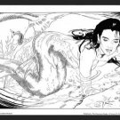 '89 SIGNED EDITION~Steve Woron's MERMAID Girl Lmt Print
