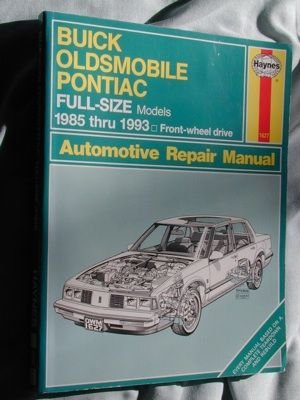 Buick Oldsmobile Pontiac FULL-SIZES 85-93 repair manual