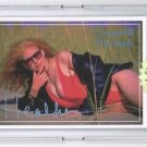 Busty Heather 1-piece swimsuit card Signed in holder!