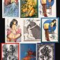 BETTIE PAGE & SHEENA 9 Card Subset #2~S.Woron *SIGNED*!