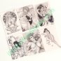 6 Tonal Shaded Trading Cards *SIGNED* by Steve Woron~!